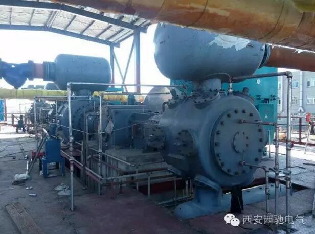 西驰高压软启动柜在反映器和压缩机上的利用 西驰CMV高压软启动器在压缩机和反映器上的利用(图1)